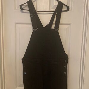 Elegant Black Women's Overalls